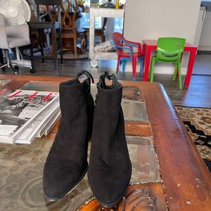 Stuart Weitzman Black Women Booties size 6